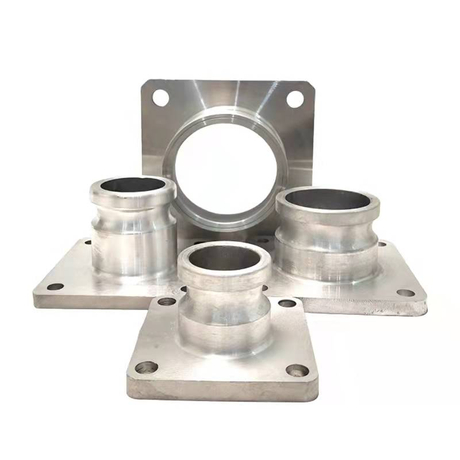GY709 Aluminum Square Flange Male Coupler for Water Tanker