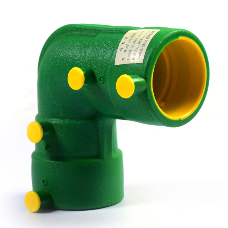 UPP-102 90° Elbow Electrofusion HDPE Pipe Fitting for Gas Station